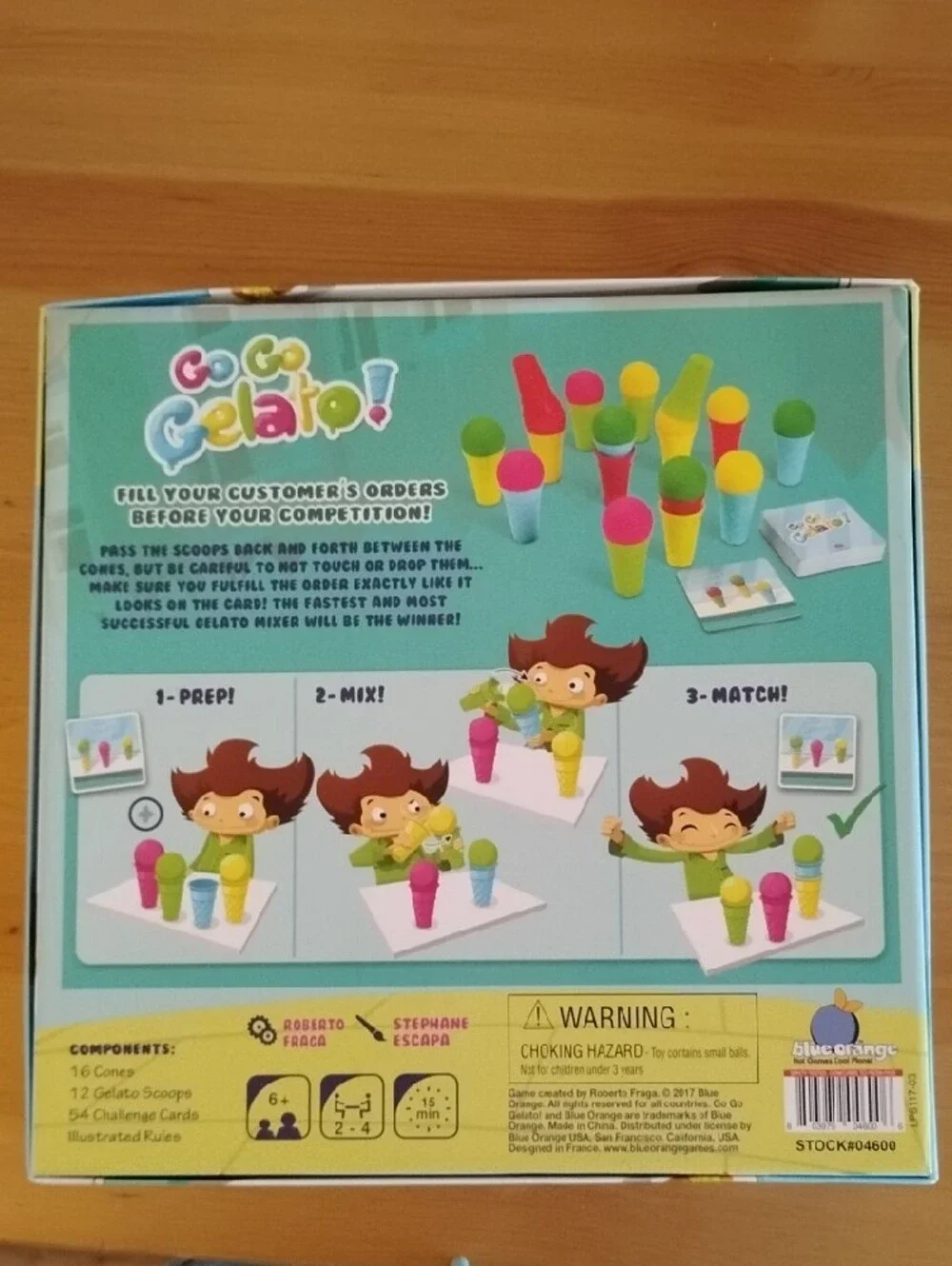 Go Go Gelato! Kids Ice Cream Scoop Game